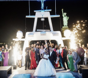 Wedding at the Statue