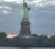 Statue at Magic Hour