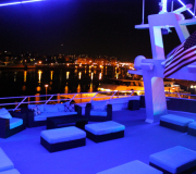 Top Deck of Atlantis with Dark Blue LEDS