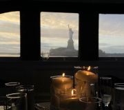 Statue of Liberty View through Window