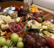 Welcome Aboard Charcuterie Board on High Maintenance in NYC