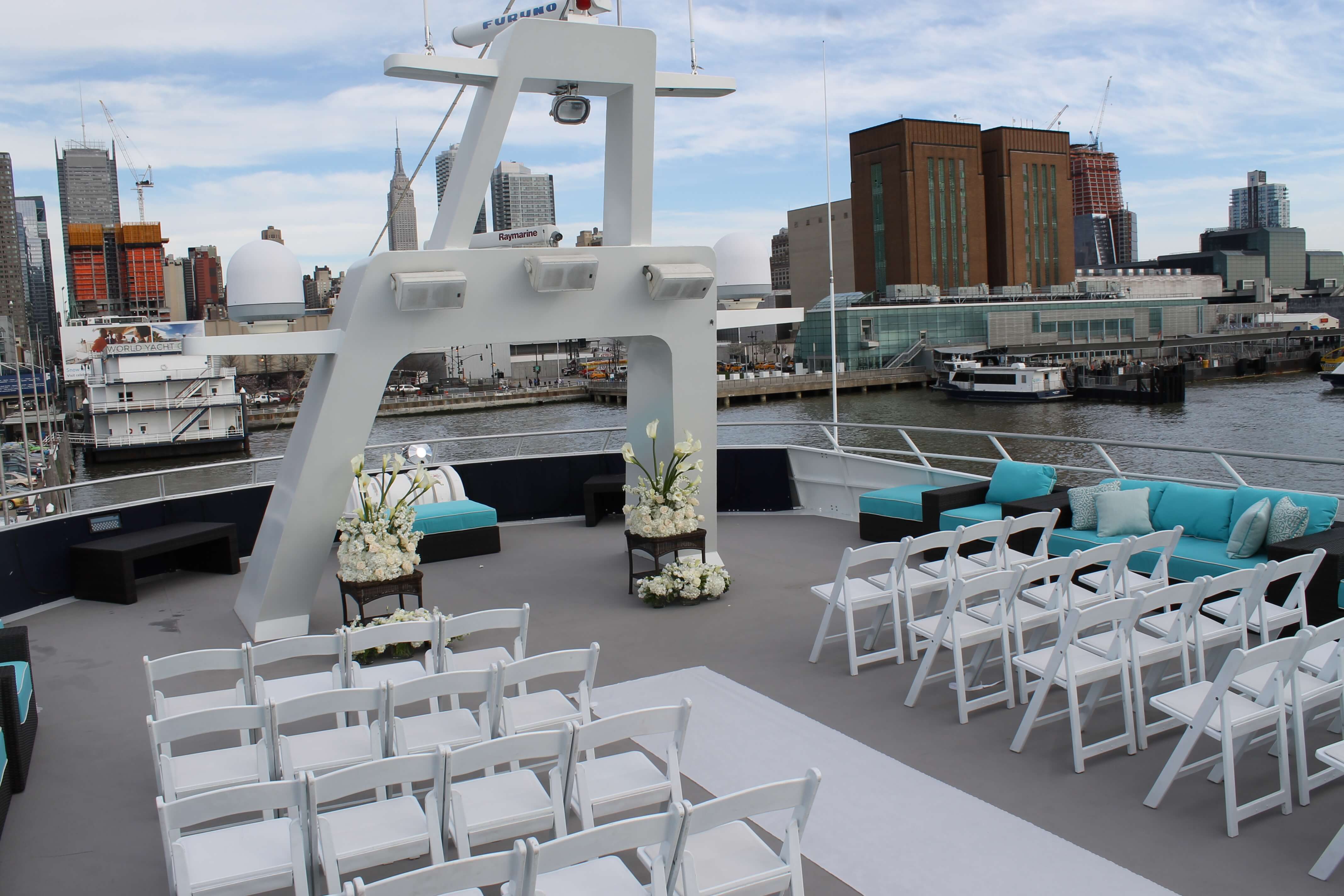 yacht wedding new york